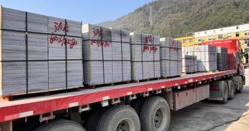 苏州 芝麻灰地铺石出货日常