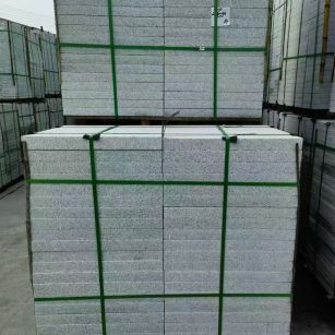 苏州 芝麻白火烧，园林广场市政工程地铺石，1.8~5.0厚均有现货