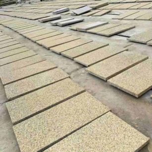 苏州 黄金麻荔枝地铺石面排板