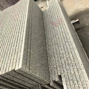 苏州 白麻荔枝面花岗岩楼梯踏步