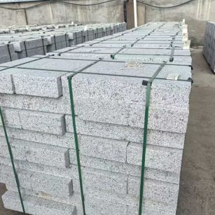 苏州 白麻花岗岩路沿石，弧形路沿石，道牙石，马路牙子，界石，路缘石，平沿石，直岩石，平缘石等