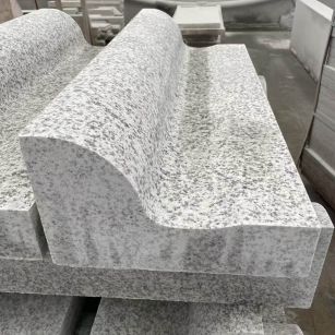 苏州 白麻花岗岩S型路沿石，路侧石，马路牙子等