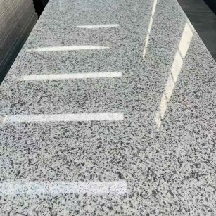 苏州 白麻花岗岩光面毛板