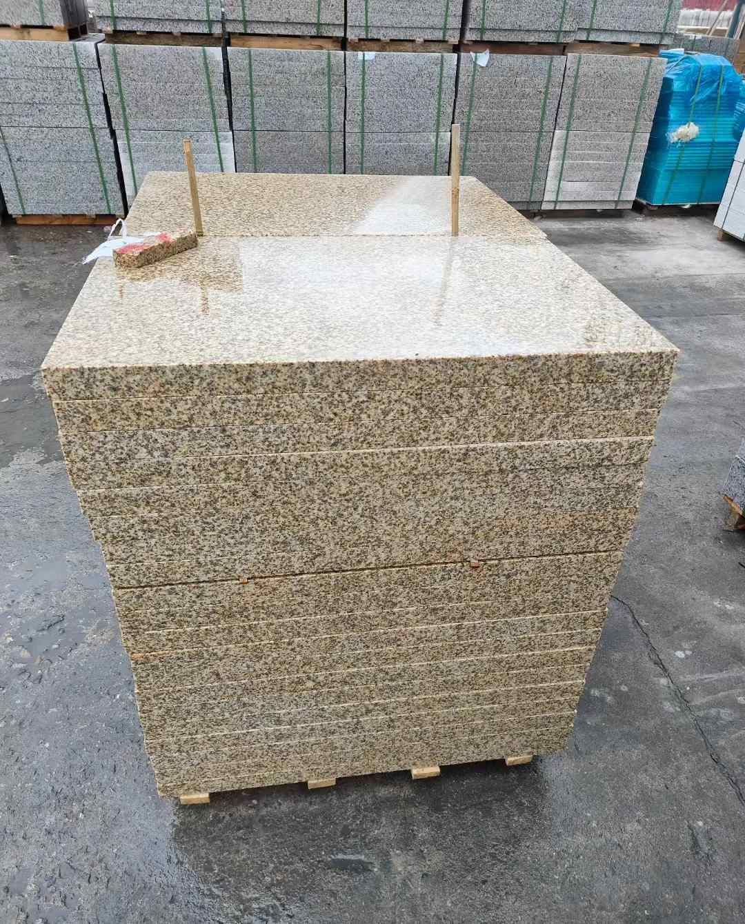 苏州 湖北黄金麻花岗岩石材荔枝面外墙石材