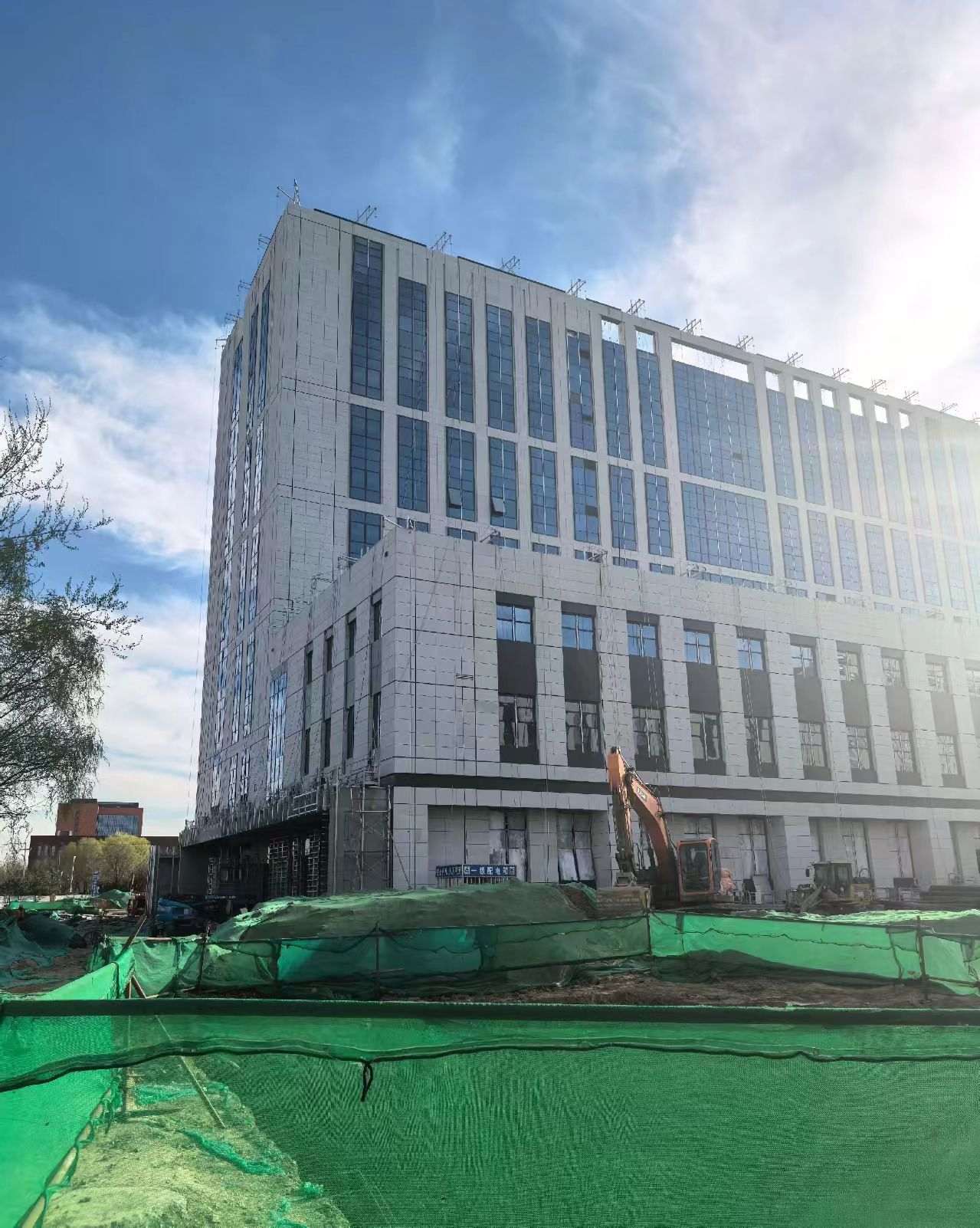 苏州 白麻花岗岩石材外墙干挂