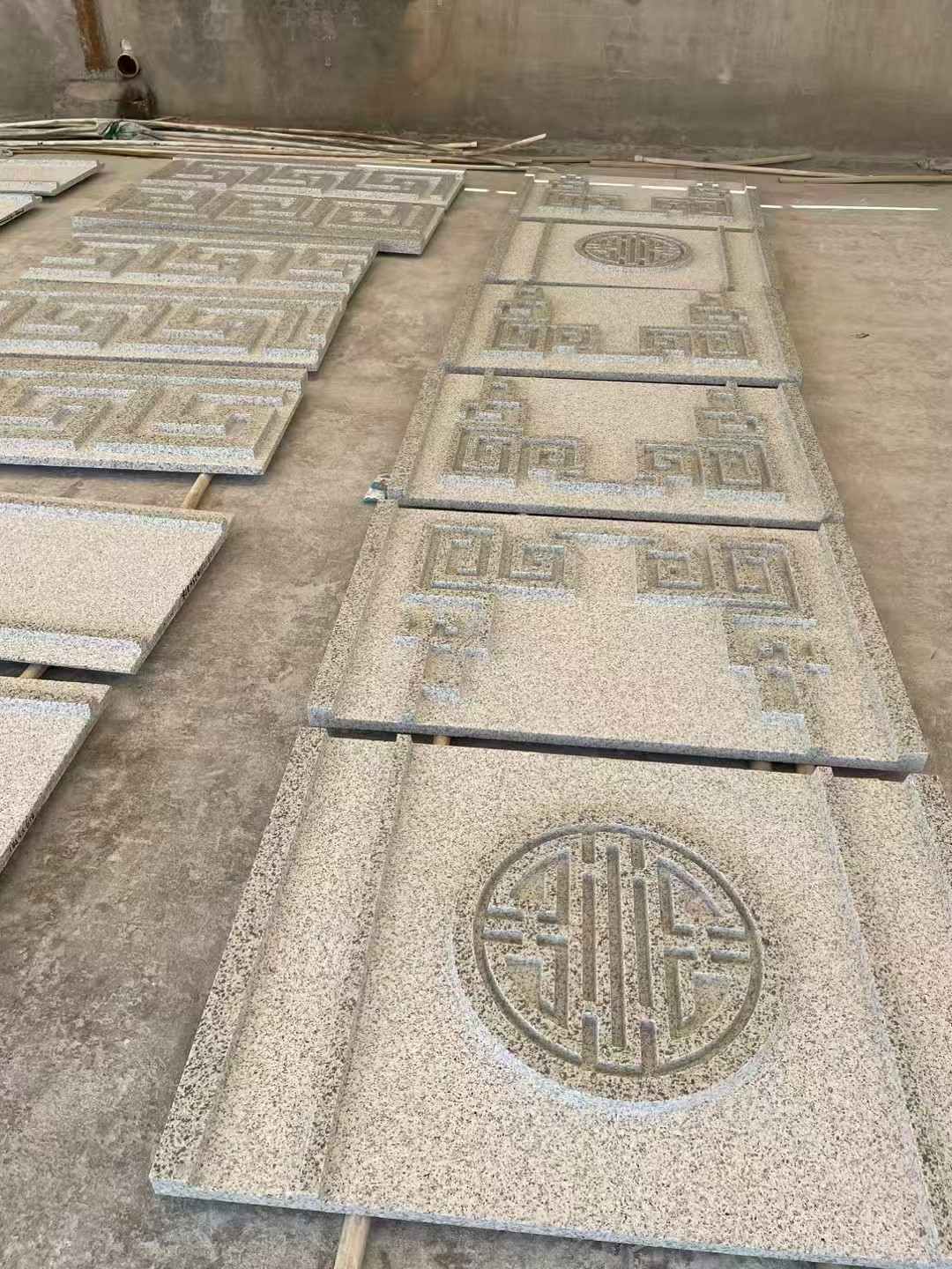 苏州 白麻花岗岩外墙立面雕刻板