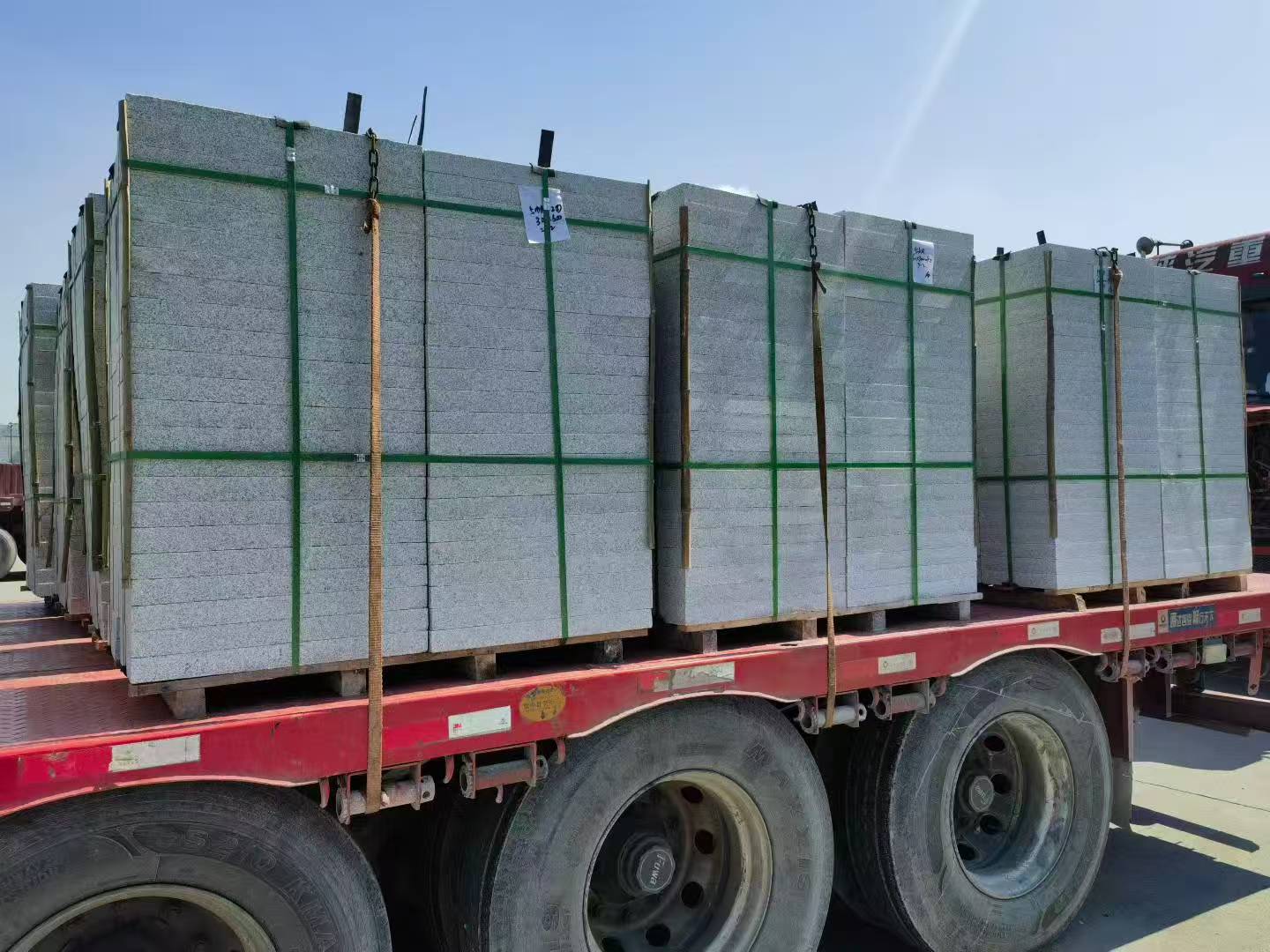 苏州芝麻白花岗岩出货日常地铺石