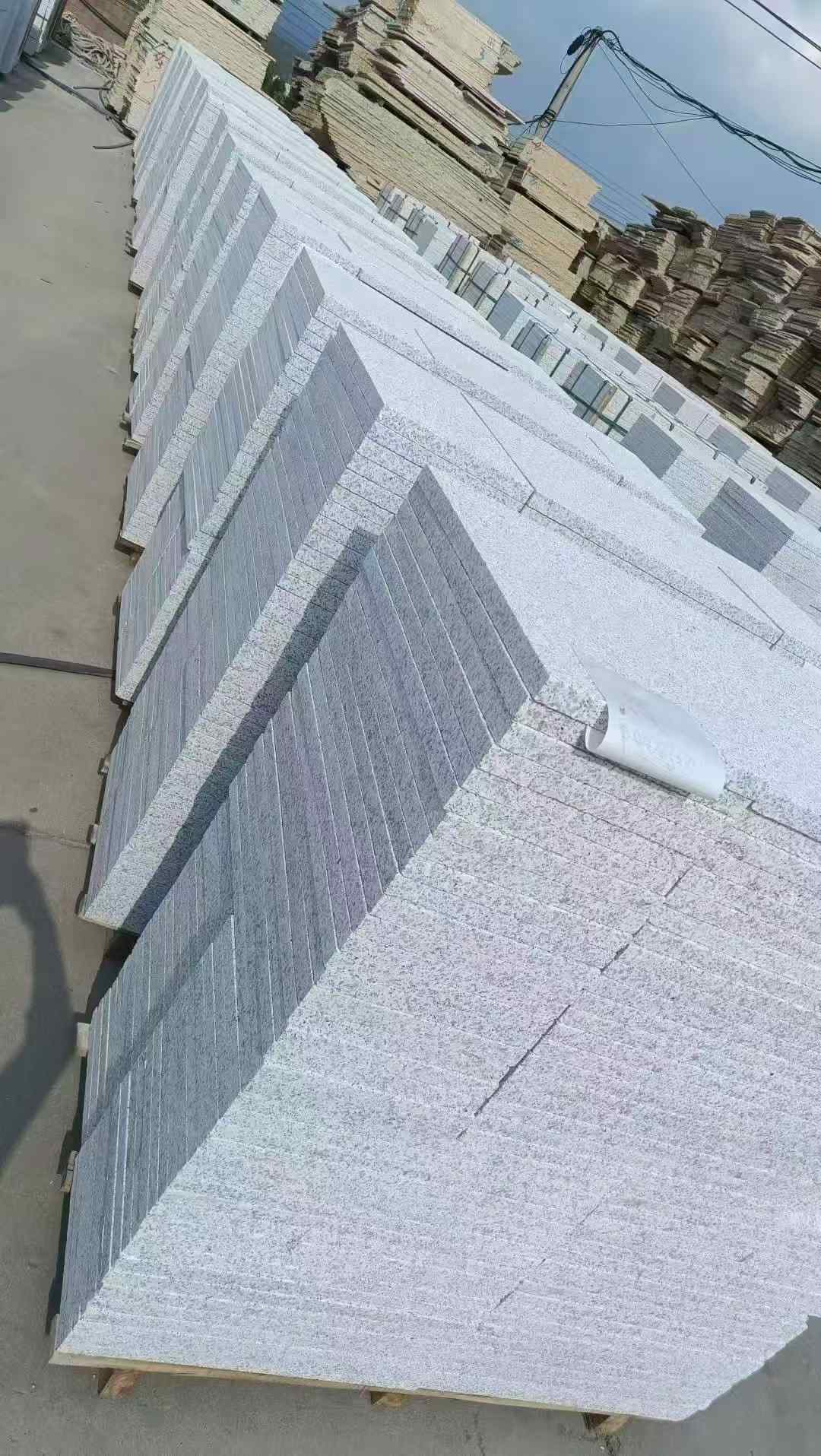 苏州 白麻荔枝面花岗岩地铺石