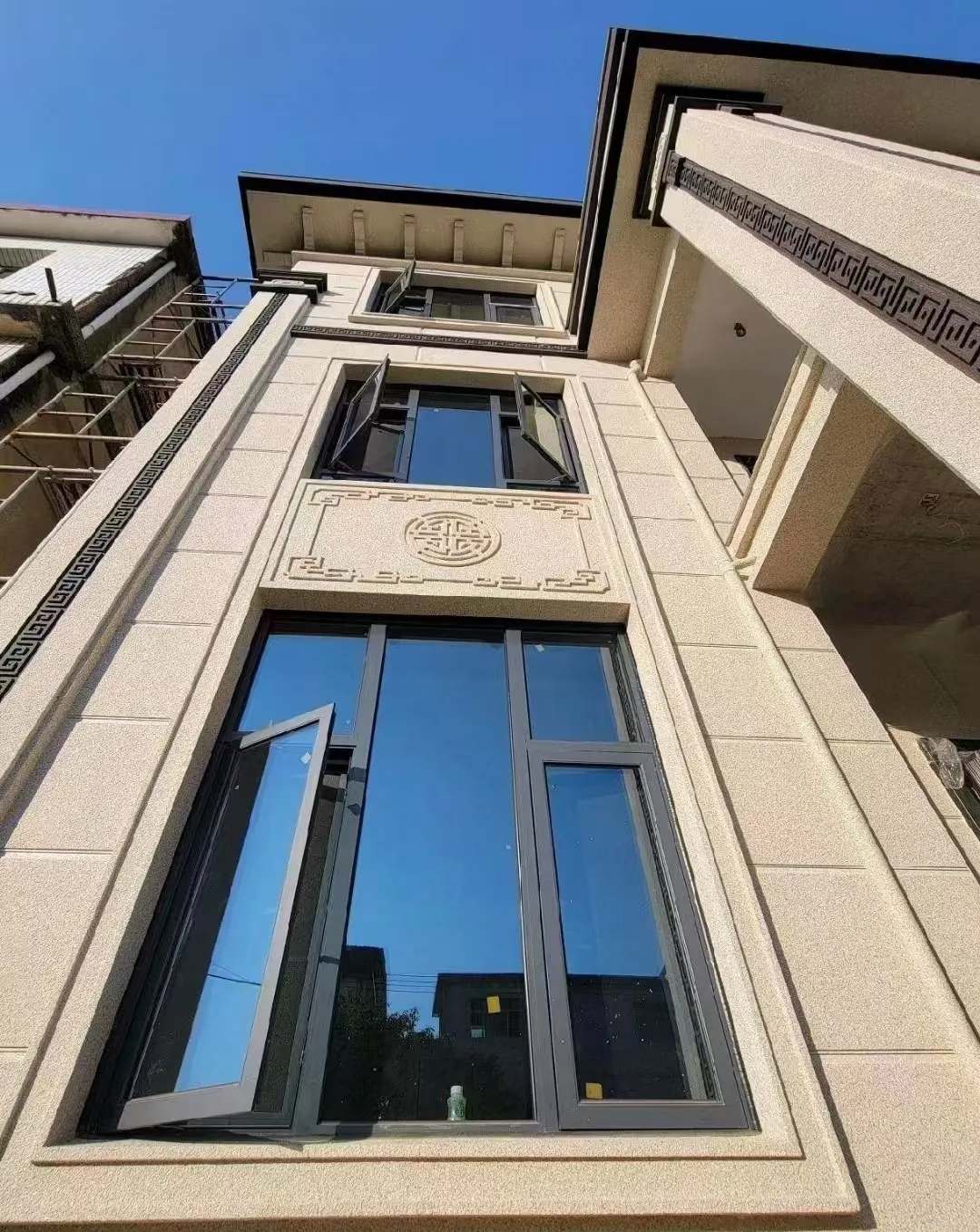 苏州 黄金麻荔枝面别墅外墙干挂效果展示